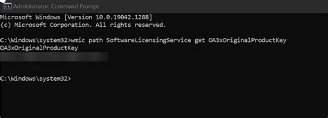 How To Find Product Key Using Command Prompt In Windows Techn