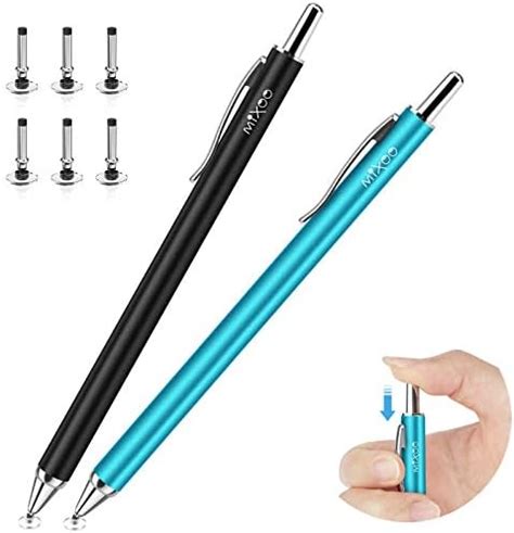 MEKO 2 In 1 Stylus Precision Disc Styli Touch Screen Pen With 3