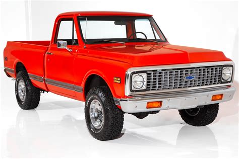 1972 Chevrolet Pickup 4x4 4 Speed Ps Pb Ac