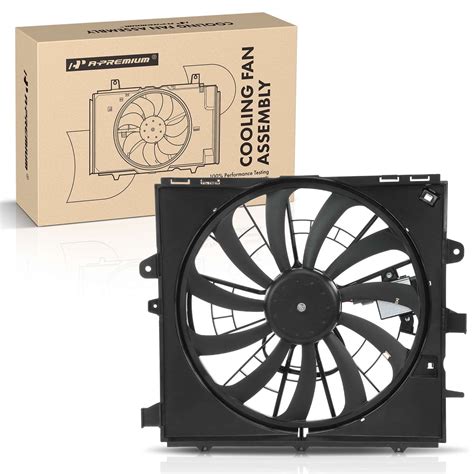 Radiator Cooling Fan Assembly With Shroud For Cadillac Ats