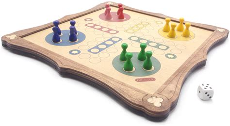 Ludo Traditional Wooden Board Game Heritage Games Traditional Games