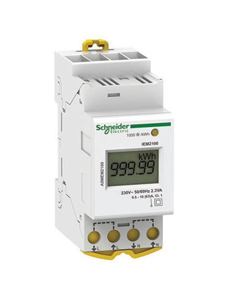 Acti Iem Compteur D Energie Modulaire Monophas V A Schneider