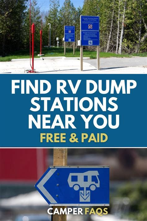 RV Dump Station Directory: Find a Dump Station Near You | Rv, Travel ...
