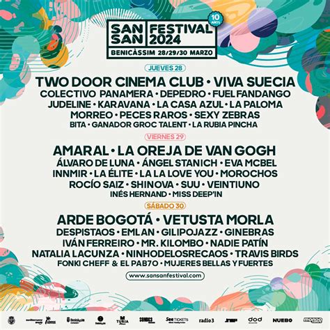 SanSan Festival 2024 en Benicàssim