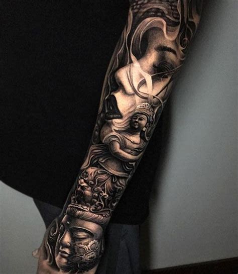 Best Outer Forearm Tattoo Men Half Sleeves