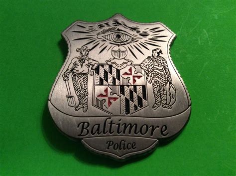 Baltimore Police Badge Challenge Coin 1834733333