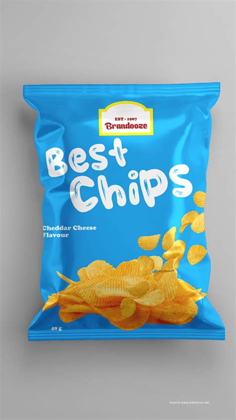 Inspiration For Attractive Chips Packaging Designs Artofit