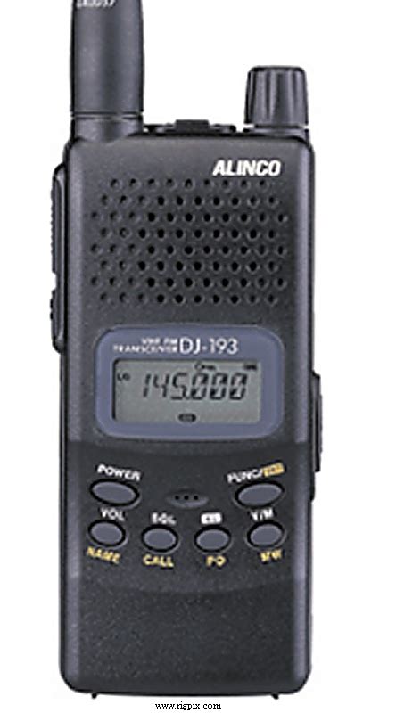 RigPix Database Alinco DJ 193J