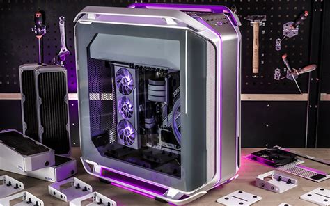 Cooler Master Cosmos C M White Edition Boitier Pc Rue Du Commerce