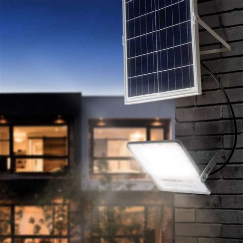 Halogen Solarny Led Z Pilotem Solar Floodlight 100W 2800lm 5000K