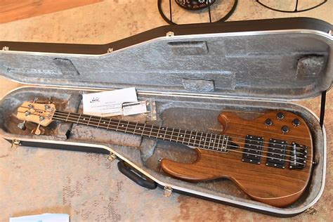 Wal Mk2 2021 Walnut 4 String Bass Guitar Reverb