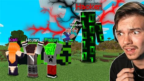 Poszukiwania Noobka I Hackera W Minecraft Hacker Pojawi Si