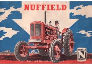 Tractorbrochures Nuffield Universal