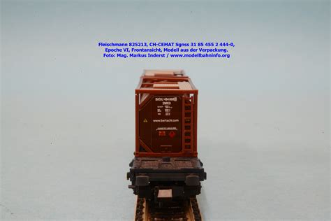 Fleischmann Containertragwagen Sgnss Mit Tankcontainer