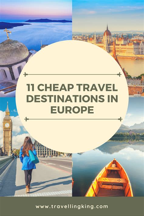 11 Cheap Travel Destinations In Europe For The Budget Traveller | Travelling King