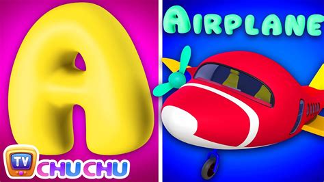 ABC Vehicles Phonics Song 4 - ChuChu TV Transportation Song for Kids | Learn Vehicles and Phonics