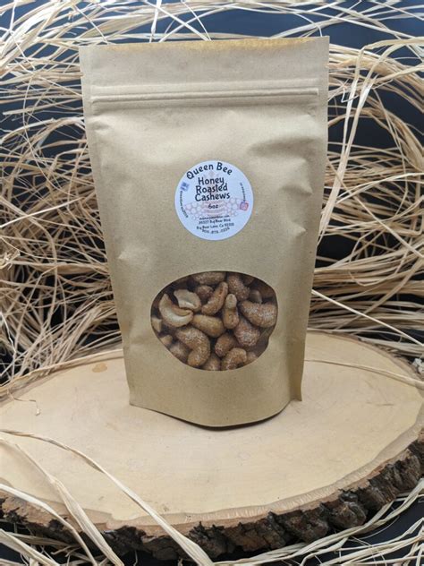 Buy Honey Roasted Cashews Online Queen Bee