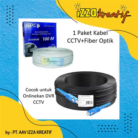 Paket Kabel Cctv Dan Fiber Optik Izza Kreatif