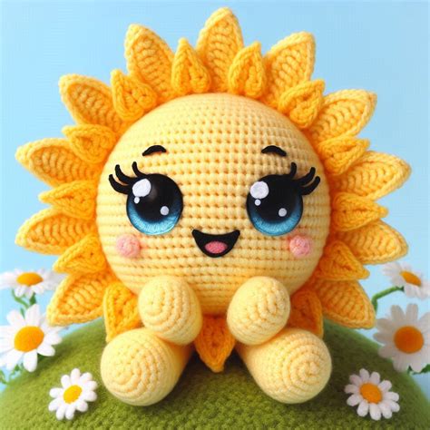 Amigurumi Sun - Crochet Pattern – Crochetease