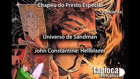 Chapéu do Presto Especial Universo do Sandman John Constantine