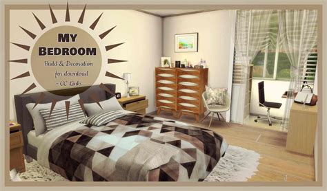 Sims 4 Cc Space Bedroom