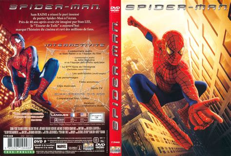 Jaquette Dvd De Spiderman Cinéma Passion