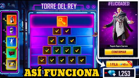 Como Funciona El Nuevo Evento Torre Del Rey Free Fire Y Conseguir Barba