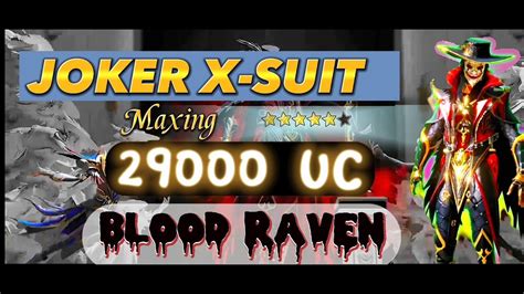 Joker Set Crate Opening K Uc Maxing Out Blood Raven X Suit Arcane