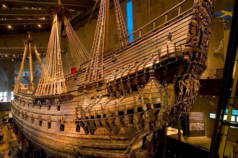 Vasa: A 17th Century Warship That Sank, Was Recovered And Now Sits in a ...