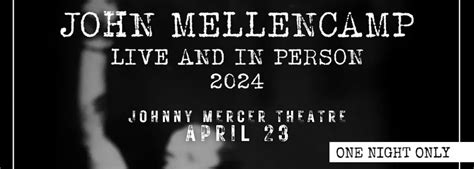 John Mellencamp 2024 Concert Tickets London Gerrie Anselma