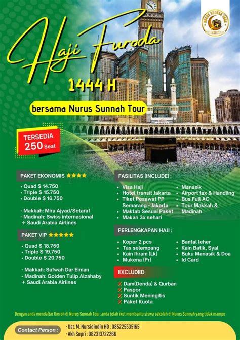 Nurus Sunnah Tour Biro Umroh Haji Yayasan Islam Nurus Sunnah Semarang