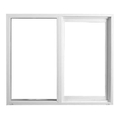 Ply Gem 71 5 In X 47 5 In Classic Series White Vinyl Left Hand Sliding Window With Grilles And