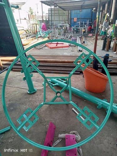 Mild Steel Playground Equipment Big Seater Merry Go Round At Rs