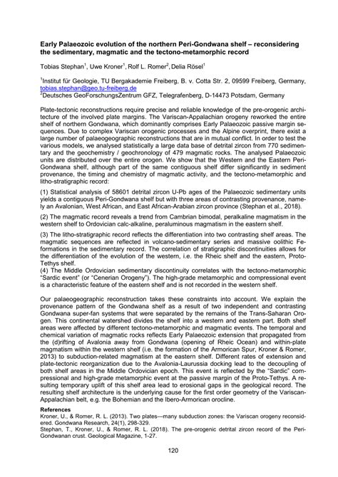 Pdf Early Palaeozoic Evolution Of The Northern Peri Gondwana Shelf