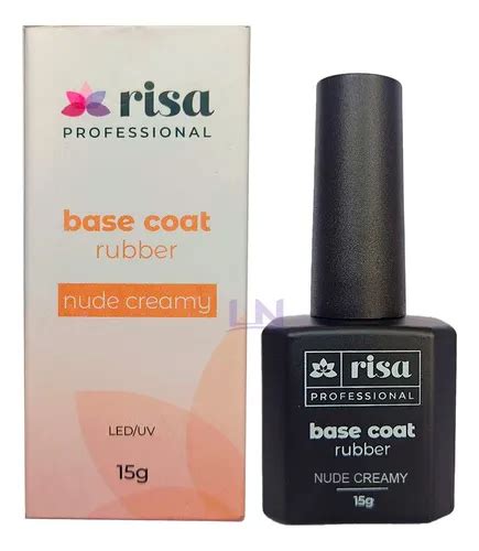 Base Rubber Risa Nude Creamy Cabine Leduv G Unhas De Gel