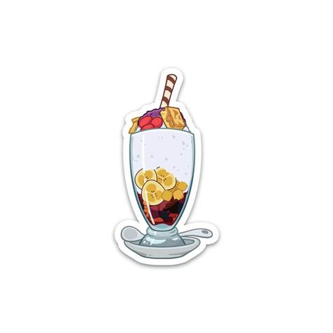 Halo Halo Sticker Food And Drink Sticker Laptop Water Bottle