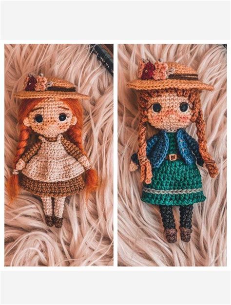 Receita Mini Anne Amigurumi Pdf Elo Produtos Especiais