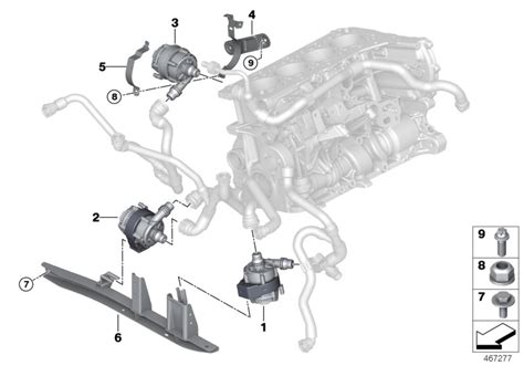 Genuine Bmw F Auxiliary Water Pump Inc E Ml