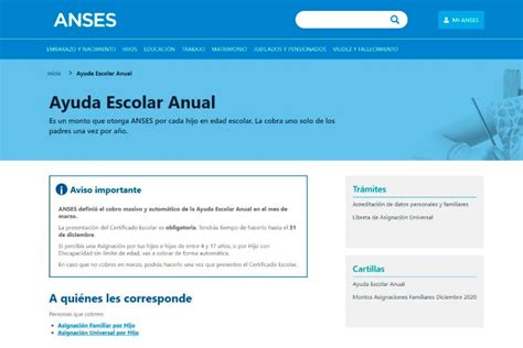 Ayuda Escolar Anual De Anses C Mo Cobrarla Y Cu Les Son Los