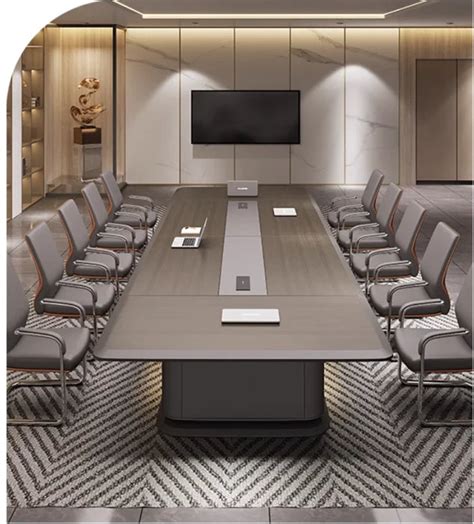 Large office conference table Long table Modern conference room negoti ...