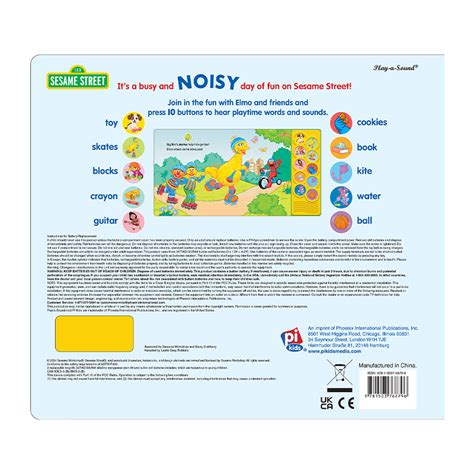 Sesame Street: Play Day Fun! Sound Book - Phoenix International ...