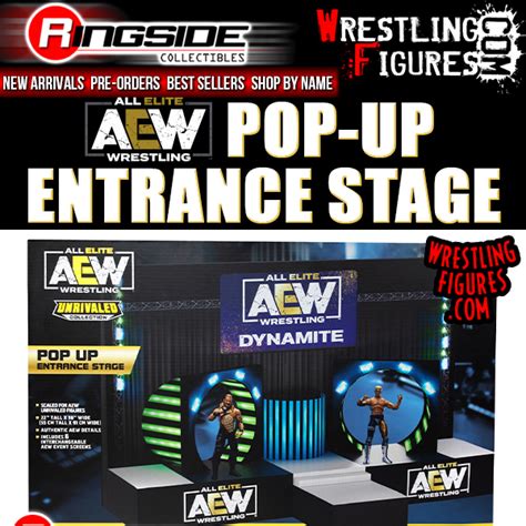 Aew Entrance Stage Pop Up In Stock Ringside Collectibles