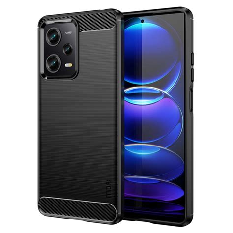 Xiaomi Redmi Note Pro Poco X Pro G Brushed Carbon Fibre Case Mofi