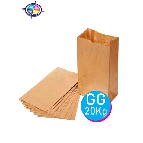 100 Sacos De Papel Kraft Pardo Para Delivery Embalagens Lanches