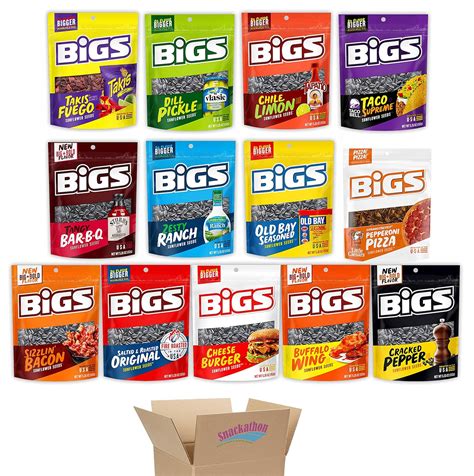 Amazon Snackathon Variety Bigs Sunflower Seeds Variety Pack