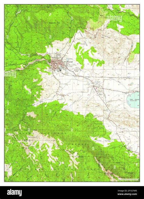 Susanville california map Cut Out Stock Images & Pictures - Alamy