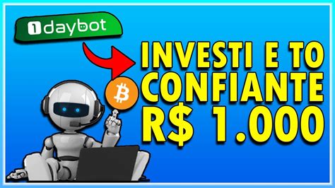 1DayBot Investi R 1000 no Robô de Arbitragem Inteligência