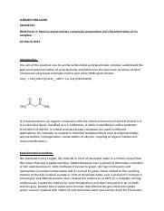 Chem Prac Docx Lubanzi Mdlalose Practical Metal