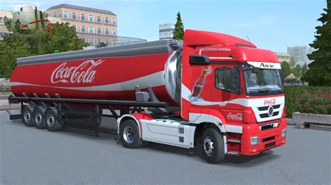 Axor Coca Cola Skin Pack Truckers Of Europe Youtube