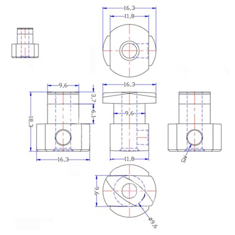 10 Stks Partij Nikkel Plating Zinklegering Grid Va Grandado